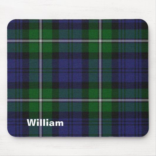 Handsome Custom Forbes Tartan Kariert Mousepad (Vorne)