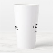 Handsome Customizable Milchtasse (Vorderseite)