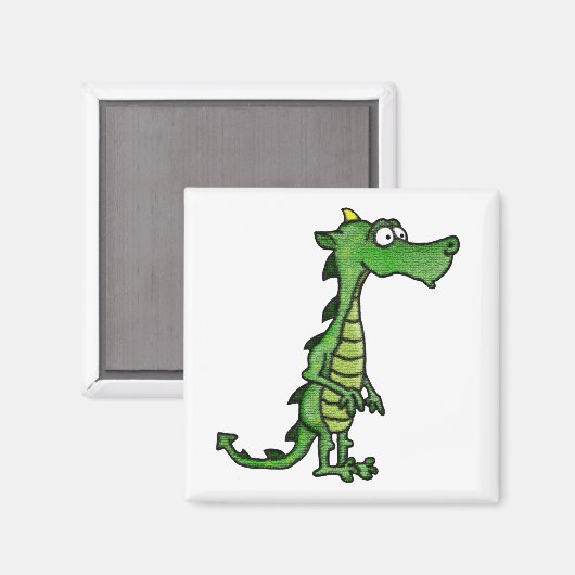 Handsome Dragon Magnet (Vorderseite/Rückseite)