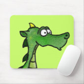 Handsome Dragon Mousepad (Mit Mouse)