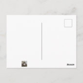 Handsome Fellow Postkarte (Rückseite)