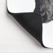 Handsome Galloway Steer Mousepad (Ecke)