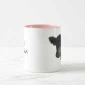 Handsome Galloway Steer Tasse (Zentrum)