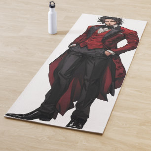 Handsome Gothic Gentleman Anime Yogamatte
