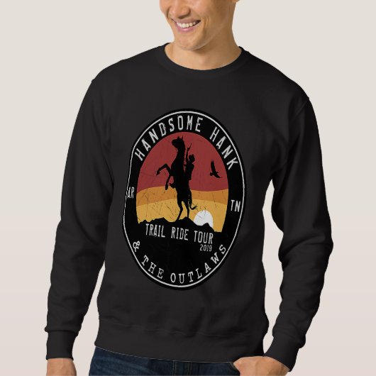 HANDSOME HANK AND THE OUTLAWS TOUR GRAPHIC, SWEATSHIRT (Vorderseite)