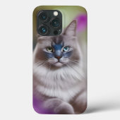 Handsome Himalayan Cat Case-Mate iPhone Hülle (Rückseite)