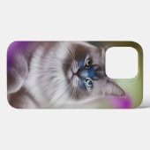 Handsome Himalayan Cat Case-Mate iPhone Hülle (Rückseite (Horizontal))