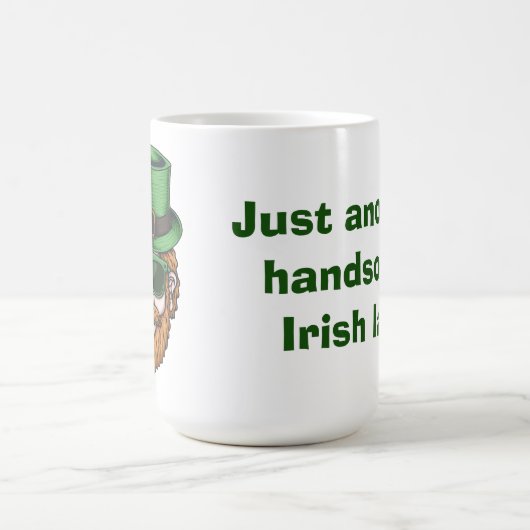 Handsome Irish Lad Kaffeetasse (Mittel)