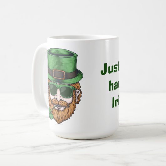 Handsome Irish Lad Kaffeetasse (Vorderseite Links)