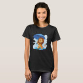 Handsome Lion Umbrella for Safari and Lions Lovers T-Shirt (Vorne ganz)