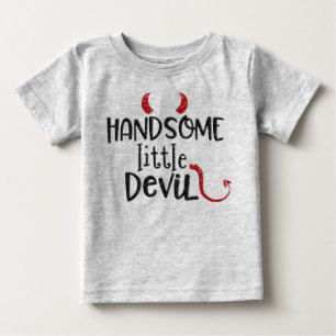 Handsome Little Devil Halloween Kleinkind Tshirt