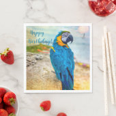 Handsome Macaw Serviette (Beispiel)