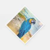 Handsome Macaw Serviette (Ecke)