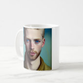 Handsome Male Fantasy Tasse (Vorderseite Links)