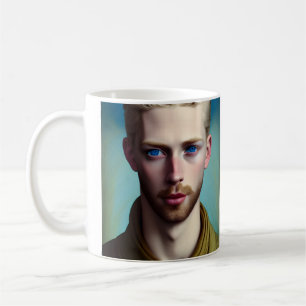 Handsome Male Fantasy Tasse