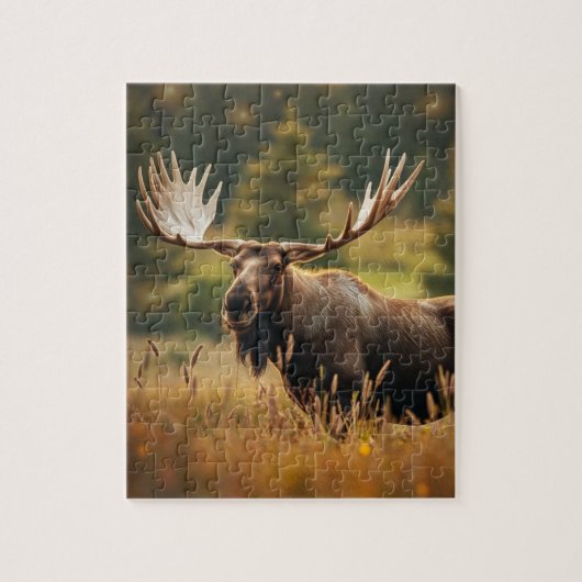 Handsome Moose Jigsaw Puzzle (Vertikal)
