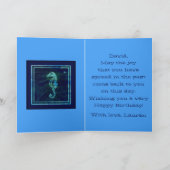 Handsome Nautic Birthday Card Karte (Innenseite)