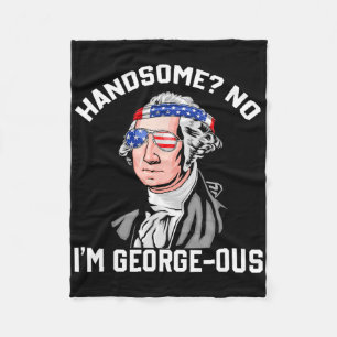 Handsome No George Washington 1776 Funny 4th of Ju Fleecedecke