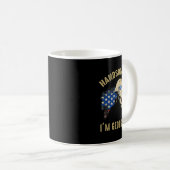Handsome No I'm Georgeous 4. Juli 1776 Ltsp  Kaffeetasse (VorderseiteRechts)