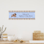 Handsome Puppy Baby Shooting Banner Poster (Küche)