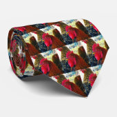 Handsome Rooster Krawatte (Gerollt)