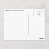 Handsome Rooster Postkarte (Rückseite)