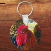 Handsome Rooster Schlüsselanhänger (Vorderseite)