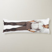 Handsome Rugged Ikemen Anime Seitenschläferkissen (Vorderseite)