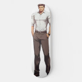Handsome Rugged Ikemen Anime Skateboard (Vorderseite)