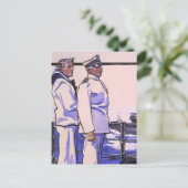 Handsome Sailors, Art. Postkarte (Stehend Vorderseite)