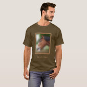 Handsome Shire Draft Horse Personalisiert T-Shirt (Vorne ganz)