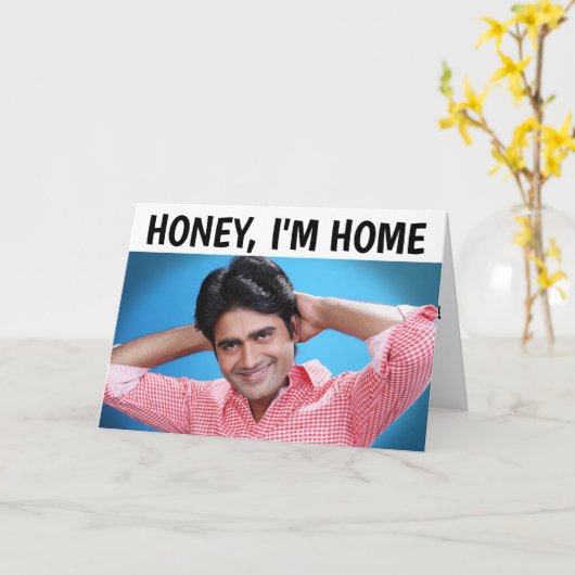 HANDSOME SPANISCHER TYP, FUNNY BIRTHDAY CARD FÜR S KARTE (Gelbe Blume)