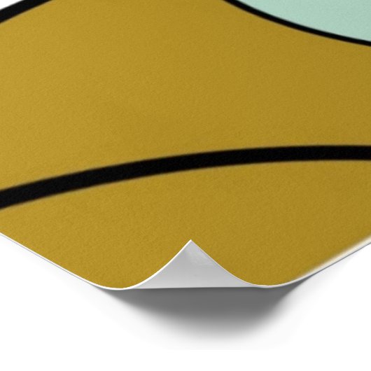 Handsome Squidward TShirt Poster (Ecke)