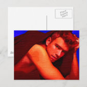 Handsome Twink Postkarte (Vorne/Hinten)