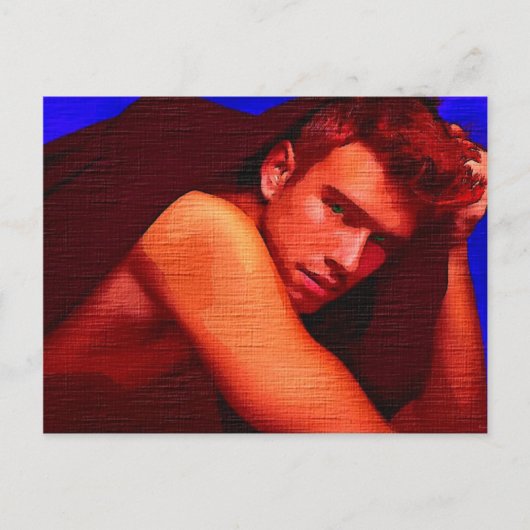 Handsome Twink Postkarte (Vorderseite)