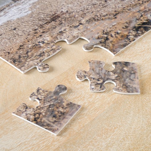 Handsome Young Bison oder Buffalo Puzzle (Seite)