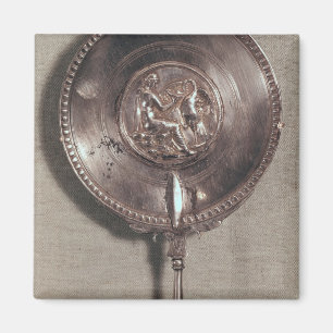 Handspiegel, der Leda und den Schwan darstellt Magnet