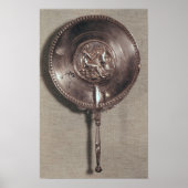 Handspiegel mit Leda und Schwan Poster (Vorne)