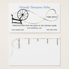 Handspun Liebe Spinnrad