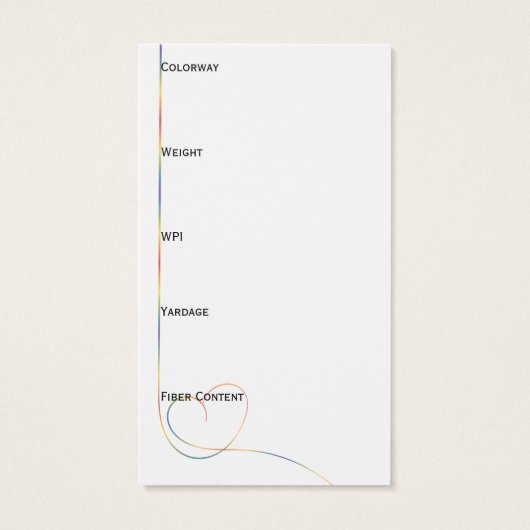 Handspun Liebe Spinnrad (Rückseite)