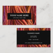 Handspun Texturfotografie Visitenkarte (Vorne/Hinten)