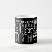 HANDSPUN! Typografie Kaffeetasse (Mittel)