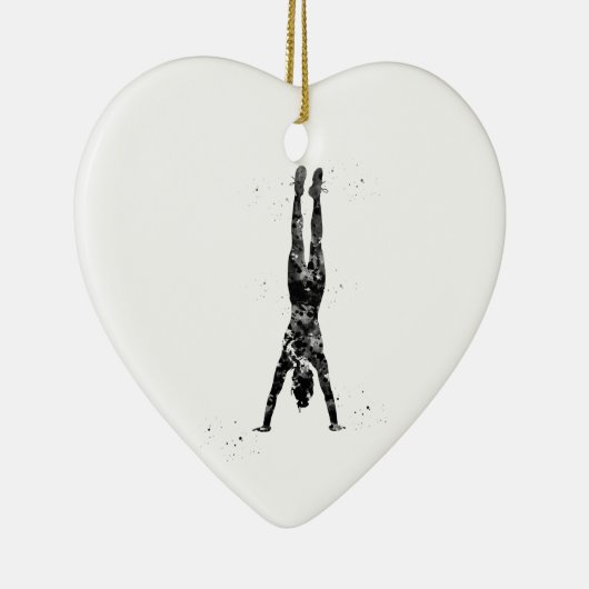 Handstand Keramik Ornament (Rechts)