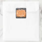 Handstanzen - Aufkleber (Tasche)