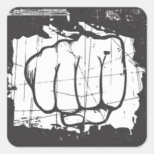 Handstanzen - Aufkleber