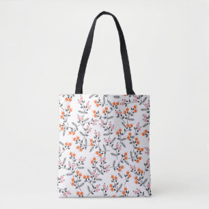 Handstich Stickerei Nahtloses Muster mit Litze Tasche