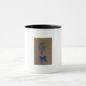 Handstickertrauben Tasse (Zentrum)