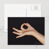 Handtagebuch Postkarte (Vorne/Hinten)