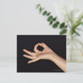 Handtagebuch Postkarte (Stehend Vorderseite)