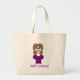 Handtasche, HEISS CHICA! Jumbo Stoffbeutel